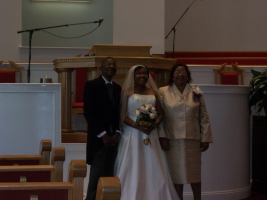 Cynthia's wedding - Brides parents